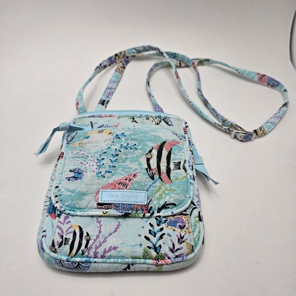 Vera Bradley Mini Hipster Rfid Crossbody Bag Antilles Treasure V117